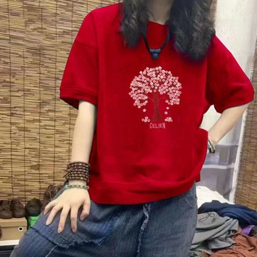 【台灣现貨】100KG大尺碼上衣 女生上衣 純棉短袖 夏天上衣 寬鬆t恤 美式上衣 情侶t恤 短袖t恤 純棉t恤 女上衣