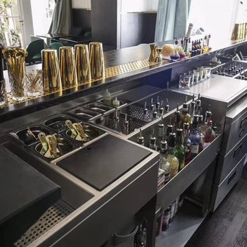 【台灣公司 可開發票】調酒臺 調酒工作臺 酒吧調酒操作臺  濾水板 瀝水板水吧臺定制