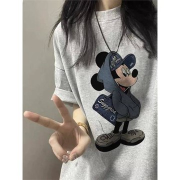 品牌外貿撤回尾貨清倉撿漏~夏季短袖T恤男女士純棉潮牌ins上衣服