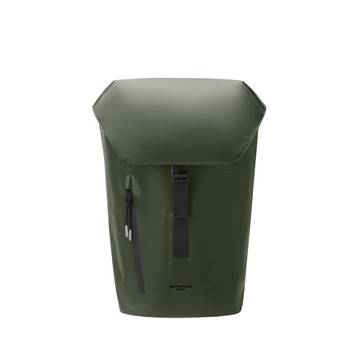 Gaston Luga Lightweight DuoSeal Flap Backpack 14吋 防水後背包 - 橄欖綠