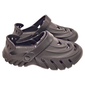 鏤空透氣包頭兩用洞洞花園鞋 EVA材質  380mm  黑色