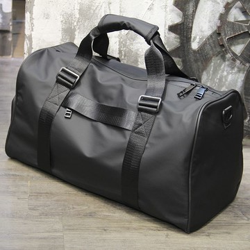 干濕分離商務手提旅行包大容量帶鞋倉短途出差登機包單肩斜跨背包