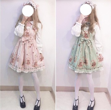 日系洛麗塔洋裝lolita連身裙可愛女
