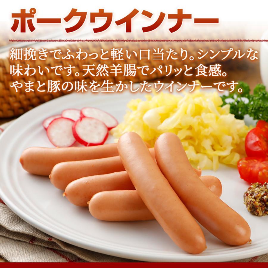 お徳用ウインナー3種セットA NS-W [冷蔵] 送料無料 お歳暮 内祝い ギフト 食べ物 ウインナー ソーセージ ウィンナー お取り寄せグルメ つまみ 食品 肉