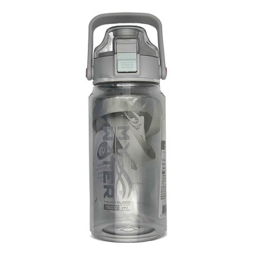 MY WATER 牽牽手 Tritan運動水壺  灰色  1.5L  1個
