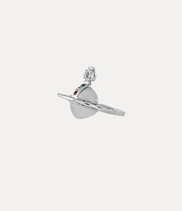 Vivienne Westwood Solid Orb Ring Silver Unisex
