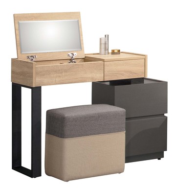 【歐風別館】奧利佛3尺伸縮掀鏡台【基隆至台中免運費】