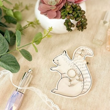 Sleepy Animal懶洋洋動物飾品盤【松鼠Squirrel】居家|佈置|裝飾|