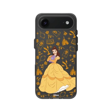 iPhone Air Clear (相機按鈕) 酷墨灰 - 迪士尼-公主系列 Disney Princess - 迪士尼公主 - 貝兒