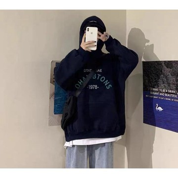 已售9642件💖赤道少女 帽t 連帽衛衣 美式復古 ins 風衣服 設計感上衣 oversize 潮牌衣服 刷毛 秋冬