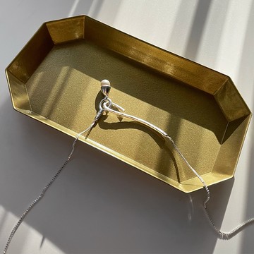 【SK飾品】前扣式懸掛珍珠項鍊【850540】設計感項鍊/韓國項鍊