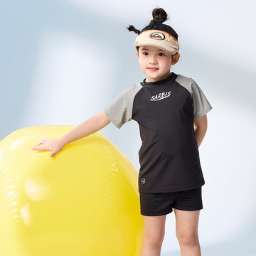 MIT 二件式防曬泳裝 男女童皆適穿