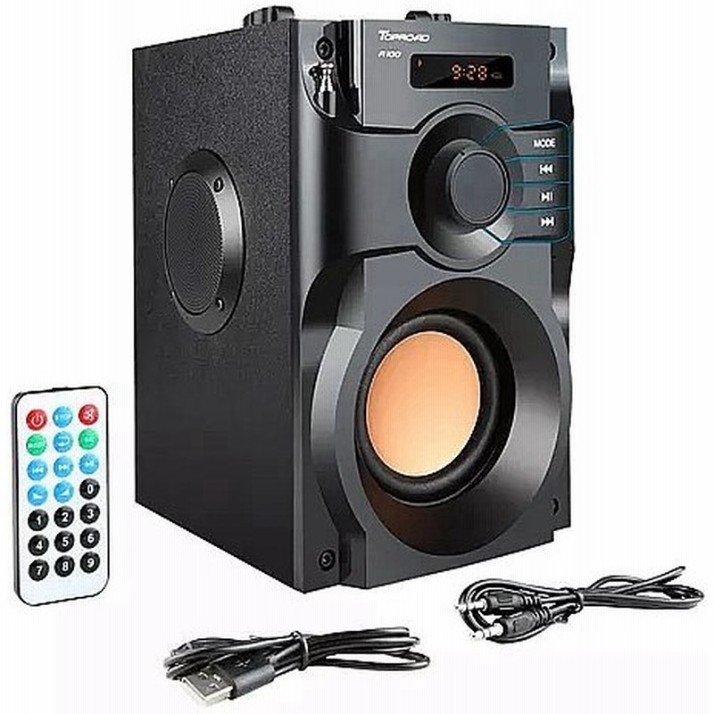 Toproad ビッグ電力の Bluetooth スピーカー ワイヤレス ステレオ サブウーファー 重低音 スピーカー 音楽 プレーヤー 液 通販 Lineポイント最大0 5 Get Lineショッピング