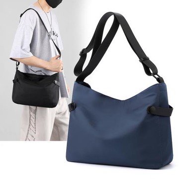 男士包包休閑大容量郵差包輕便單肩包斜跨時尚休閑背包韓版斜挎包