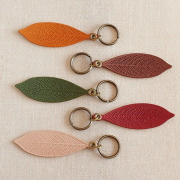 皮革葉脈鑰匙圈 升級再登場