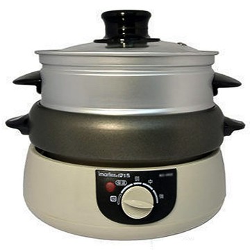 imarflex 伊瑪 多功能料理鍋  1.3L 容量  蒸煮功能  IEC-0508