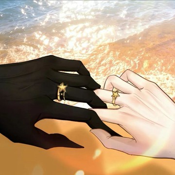 現貨《怪誕馬戲團》Pierrot印象星星對戒二次元乙遊衍生周邊COS指環預售