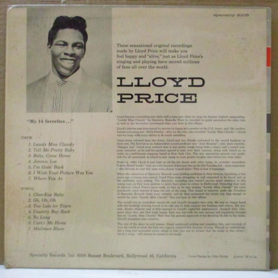 LLOYD PRICE-Lloyd Price (1st) (US 60's Reissue Mono LP)