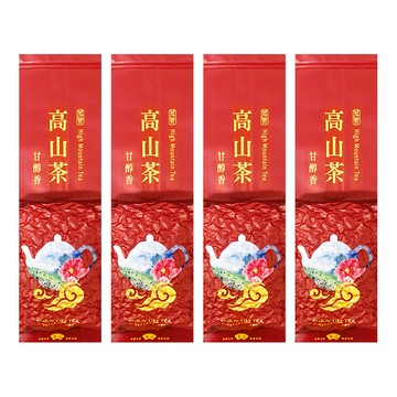 喝茶閒閒 優選熟香金萱茶葉 1組 (150g x 4包) - 台灣高山茶 獨立包裝
