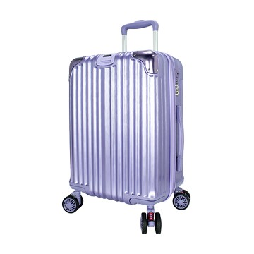 YC Eason25吋璀璨PC避震輪旅行箱-紫色