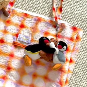 PINGU 愛的抱抱 山莫 SHANDMOO 可愛 玩偶 絨毛吊飾