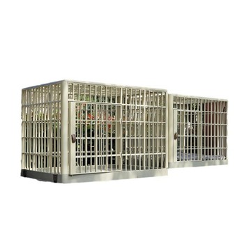 寵物籠/屋 YIMI 依米 大號籠子+隔尿板 狗籠室內中小型犬法鬥泰迪柴犬狗籠子樹脂圍欄狗屋夏季狗窩狗狗籠