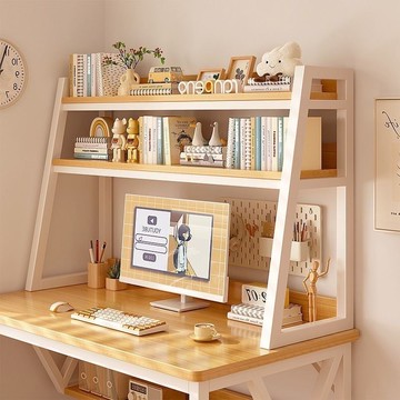 【附發票】 公司貨 免運 桌面收納架 置物架 桌上書架置物架分層收納架書桌電腦桌面學生小層架多層整理小書柜特惠 M0920