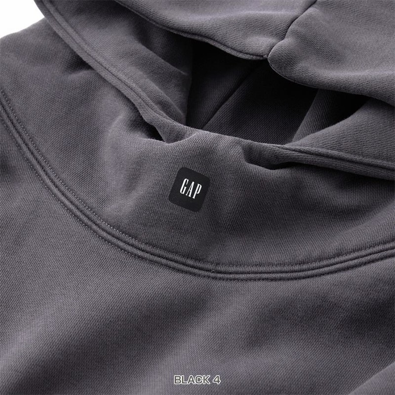 YEEZY × GAP 05 HOODIE ZJ01 471313-00-2 BLACK4 イージー ギャップ パーカー フーディー オーバーサイズ  メンズ ブランド カニエ ウエスト 海外正規品 | LINEブランドカタログ