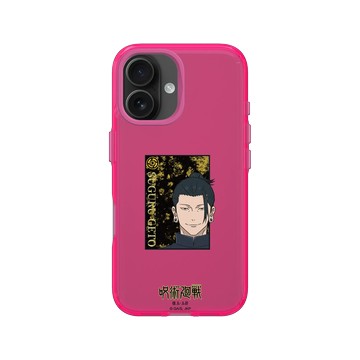 iPhone 16 Clear 粉漾桃 - Jujutsu Kaisen 咒術迴戰 S2 - 懷玉・玉折角色系列-夏油傑