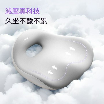 【臺灣出貨】記憶棉坐墊透氣舒適車載辦公室久坐餐椅墊久坐不累護臀...