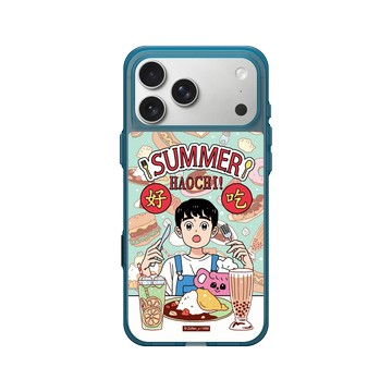 iPhone 17 Pro Max Clear (相機按鈕) 夜幕藍 - 子凡 Zzifan_z - Summer Boy