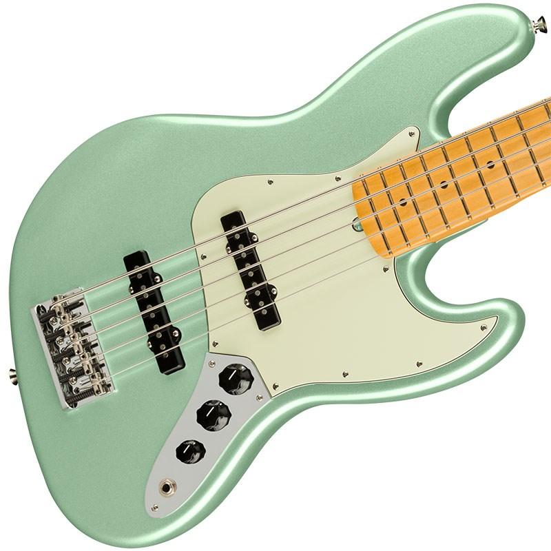 Fender USA American Professional II Jazz Bass V (Mystic Surf Green Maple)