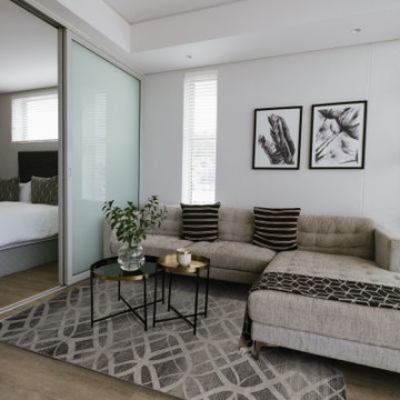 【山德力】幾何輕奢短毛地毯 160x230cm 席莫