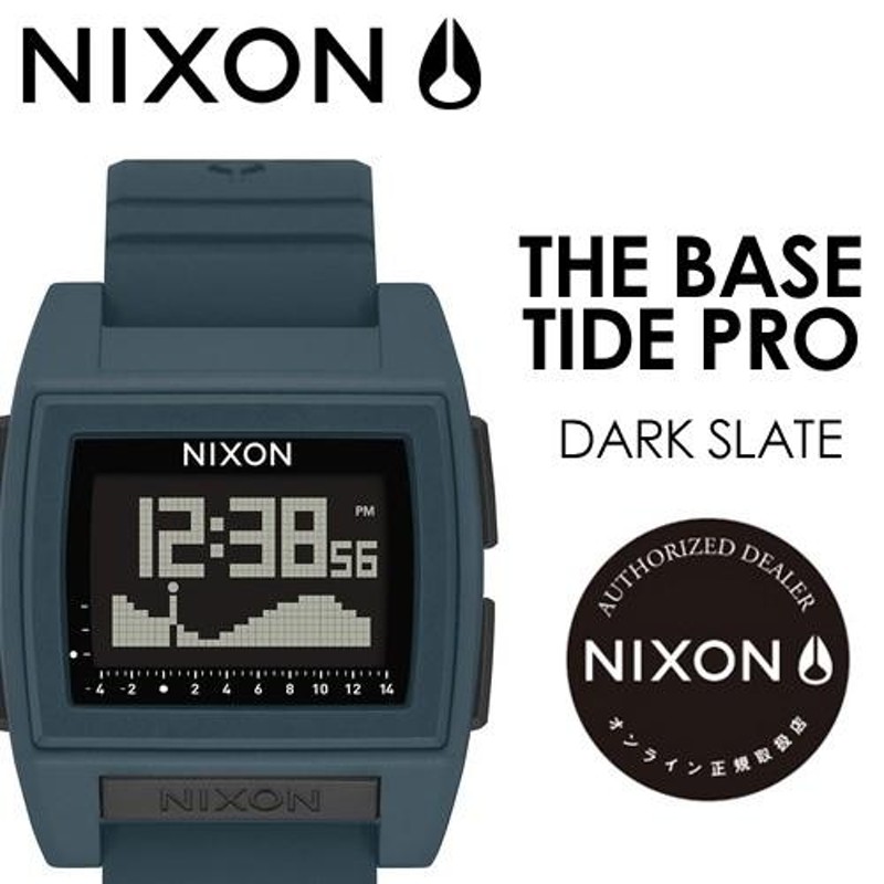 未使用 電池交換済 ニクソン THE BASE TIDE ベースタイド - 時計