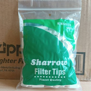 【正品附發票 / 現貨】英國 Sharrow  KINGSIZE  捲煙濾嘴 7.13MM  一包200粒
