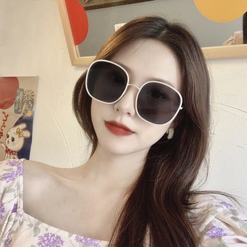 韓國ins圓框大框顯小臉網紅款太陽眼鏡72371