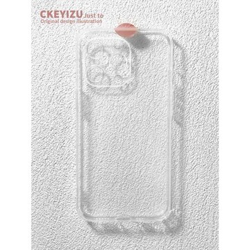 適用于蘋果14promax手機殼15新款女iPhone17pro無圖案plus直邊透明12mini軟硅膠ip11全包xs/xr防摔7/8p超薄6s