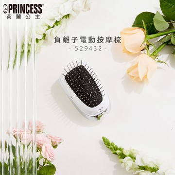 【廠商直送】PRINCESS荷蘭公主 負離子電動按摩梳