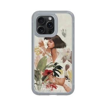 iPhone 15 Pro Max AirX 流變灰 - Janice Sung - Flora 2 花叢