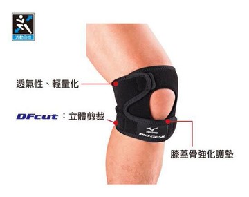 2月特價 MIZUNO 美津濃  BIO GEAR 護膝（只）K2TJ5A0203【陽光樂活】