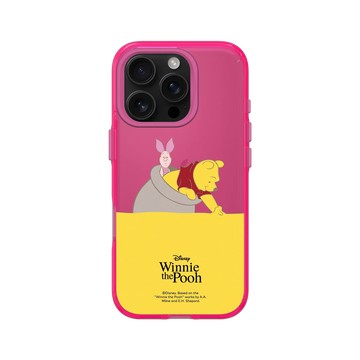 iPhone 16 Pro Clear 粉漾桃 - 迪士尼-小熊維尼 Disney Winnie The Pooh - 蜂蜜冒險