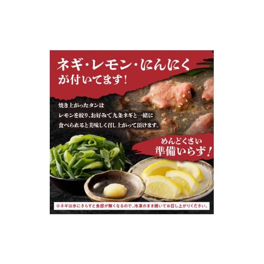 ふるさと納税 京都府 木津川市  塩ダレ牛タン600g 薄切り 牛タン 九条ねぎ 味付き 焼くだけ 簡単 焼肉 牛肉 京都府 木津川市 特製塩だれ 牛た…