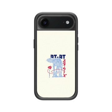 iPhone Air Mod NX -邊框背蓋組合 (相機按鈕) 黑 - 迪士尼-星際大戰 Star Wars - ATAT-日文字系列