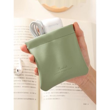 耳機包收納袋藍牙耳塞布袋數據線收納包充電線器小迷你便攜數碼袋