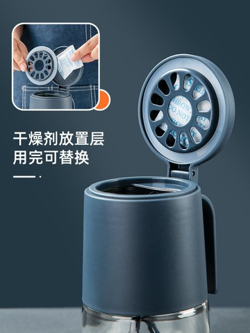 調料盒家用廚房調味料收納盒調味瓶罐味精鹽罐辣椒粉密封防潮罐子廚房小物 廚房用品 廚具 料理工具