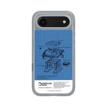 iPhone Air AirX 流變灰 - CircularBlue - 淨海藍圖