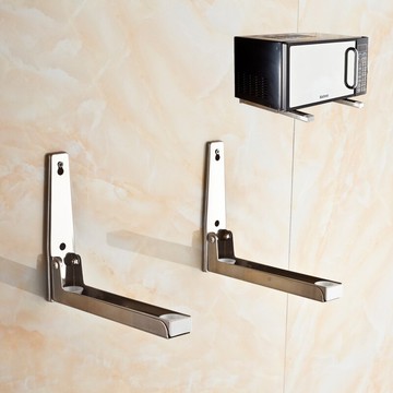 烤箱托架 烤箱托架支架壁掛烤箱架子廚房置物架電器吊架不銹鋼懸加厚掛架【MJ5080】