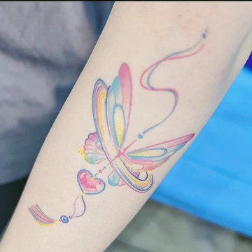 14款【演唱會4色彩虹套裝】紋身貼紙刺青圖案防水持久仿真男女適