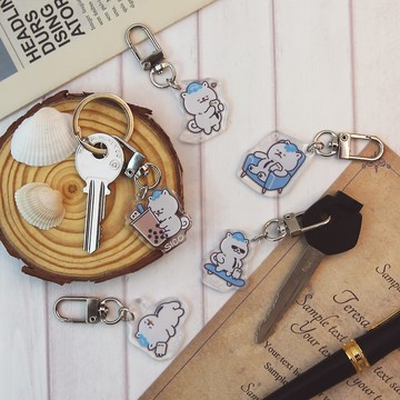 【SICO】雷哥 壓克力鑰匙圈 30mm