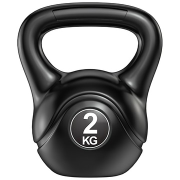 三次方 環保壺鈴 2kg  黑色  FB024